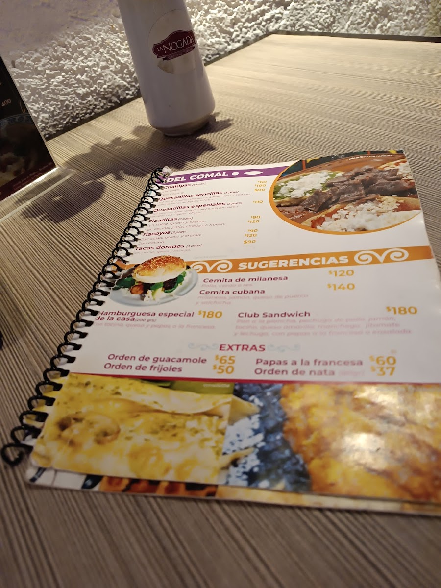 La Nogada Menu - Image 1